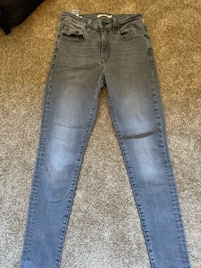 Levi’s 721 Women’s Charcoal Skinny Jeans